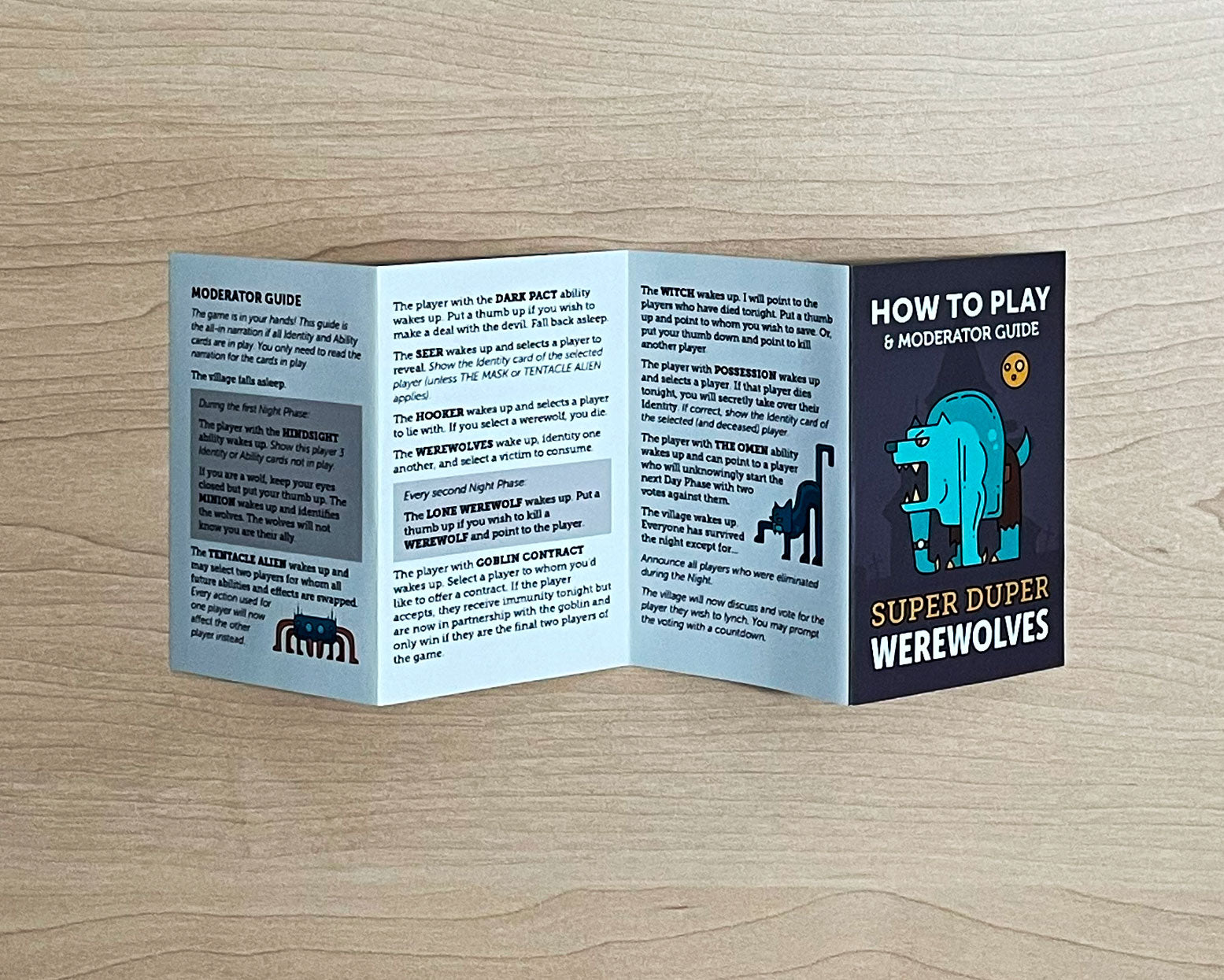 Moderator Guide – Super Duper Werewolves